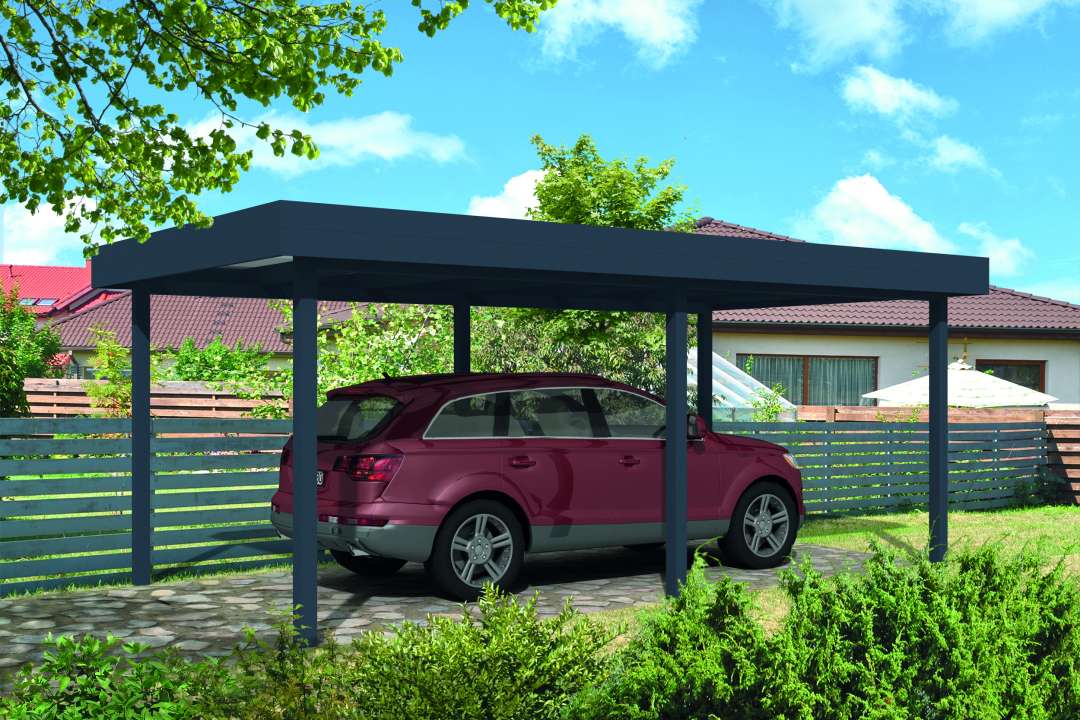 Carport met plat dak van Garden Dreams