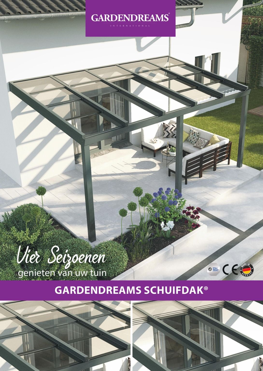 Schuifdak Gardendreams